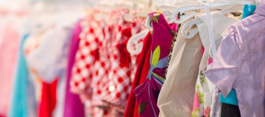 Ligne de vêtements de mode pour filles