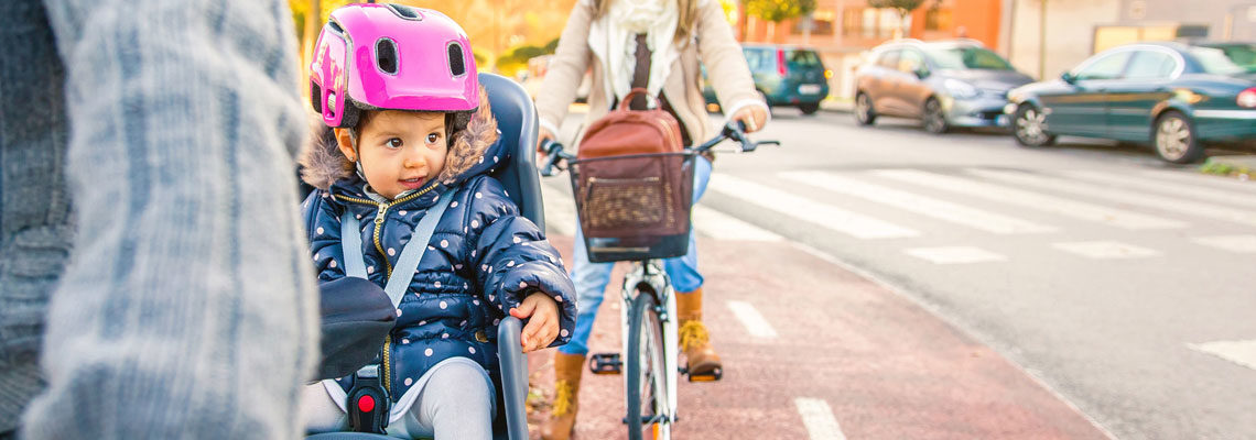 Sièges bébé sur vélo